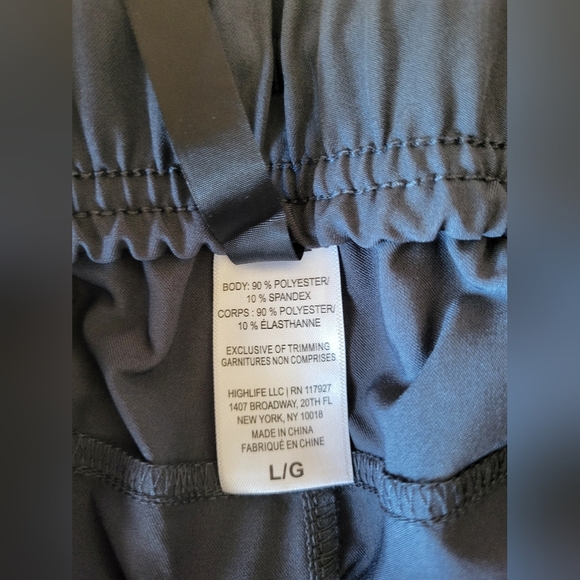 NEW- Gaiam Gray Jogger Pants, Size Large - Picture 4 of 7